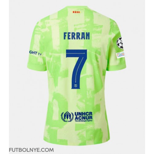 Camiseta Barcelona Ferran Torres #7 Tercera Equipación 2024-25 manga corta